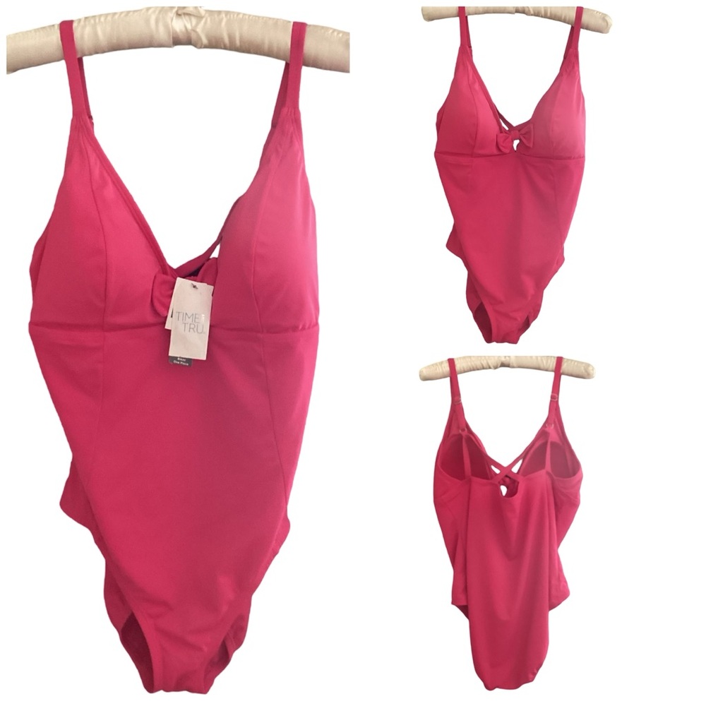 🚨Final Sale🚨!! NWT Pink 1pc Swimsuit Size 1X